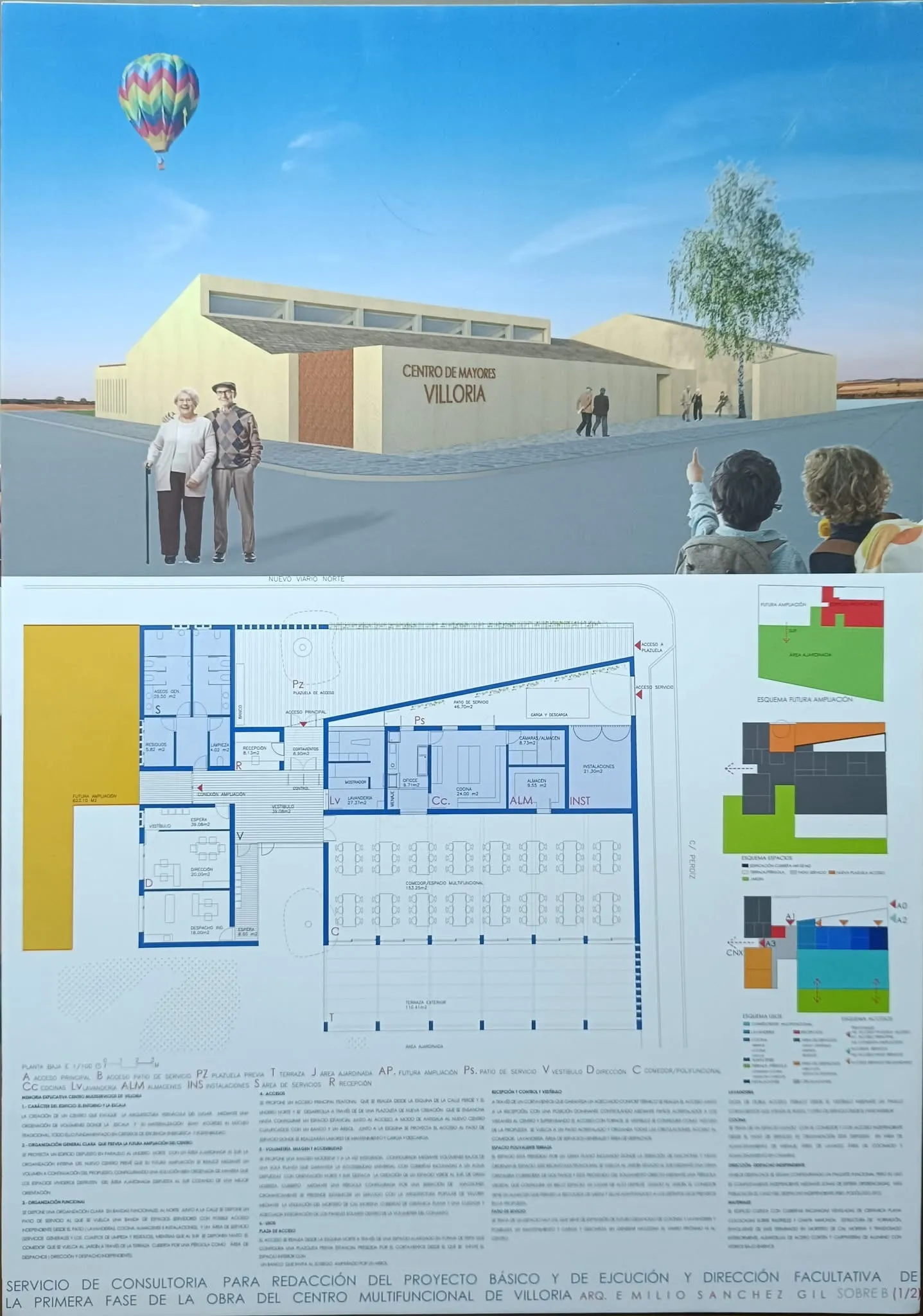 Foto 3 - Arranca la primera fase para la construcci&oacute;n del nuevo Centro Multiservicios de Villoria