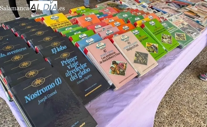 Mercado de libros en el CEIP Severiano Montero