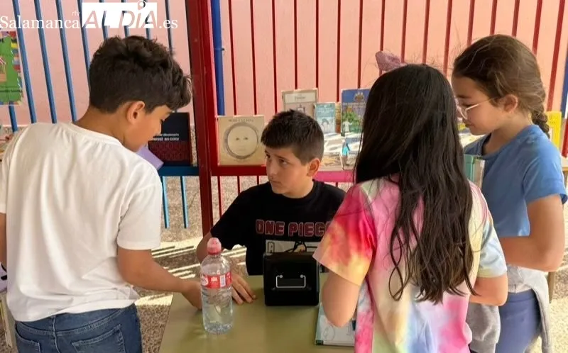 Mercado de libros en el CEIP Severiano Montero