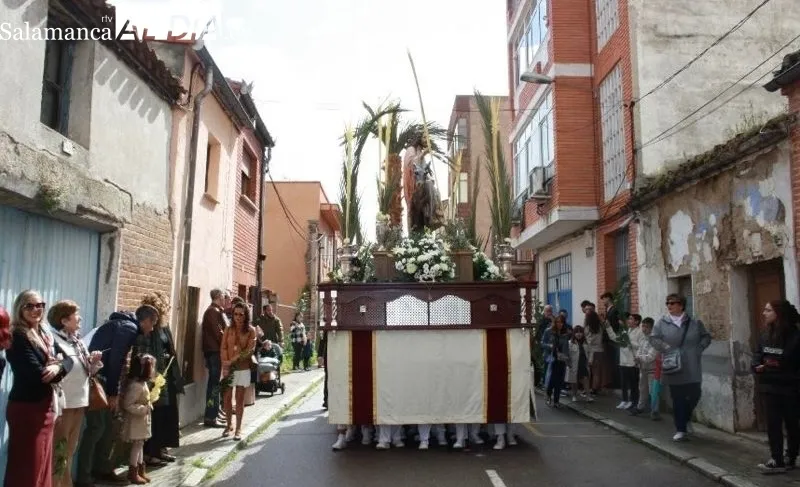 Procesión del Domingo de Ramos en Peñaranda
