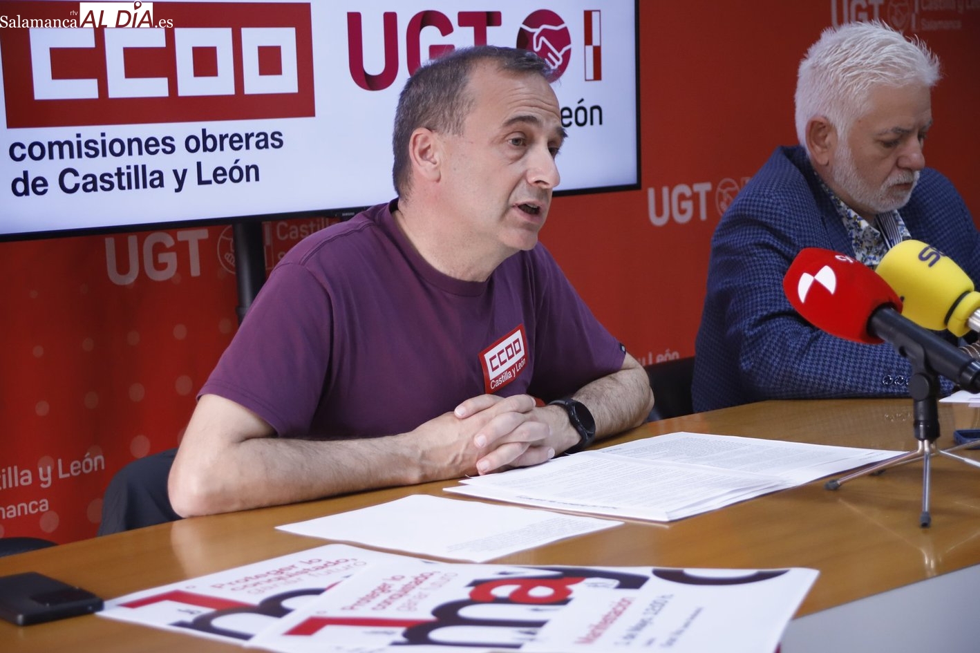 CCOO Salamanca convoca manifestación del 1 de Mayo por derechos laborales
