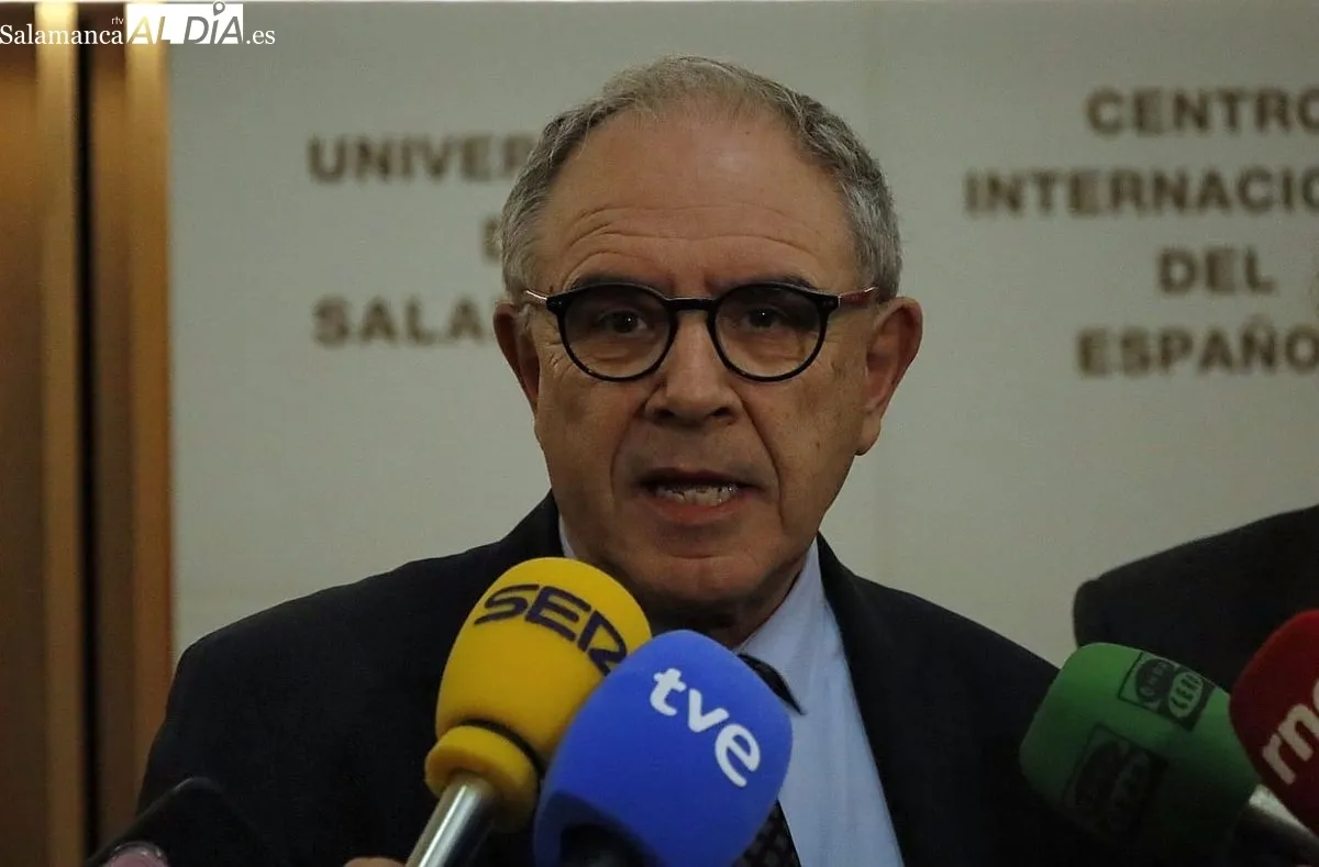 La Universidad de Salamanca presentaba su Plan Estratégico a la sociedad civil en el Centro Internacional del Español. Foto de David Domínguez