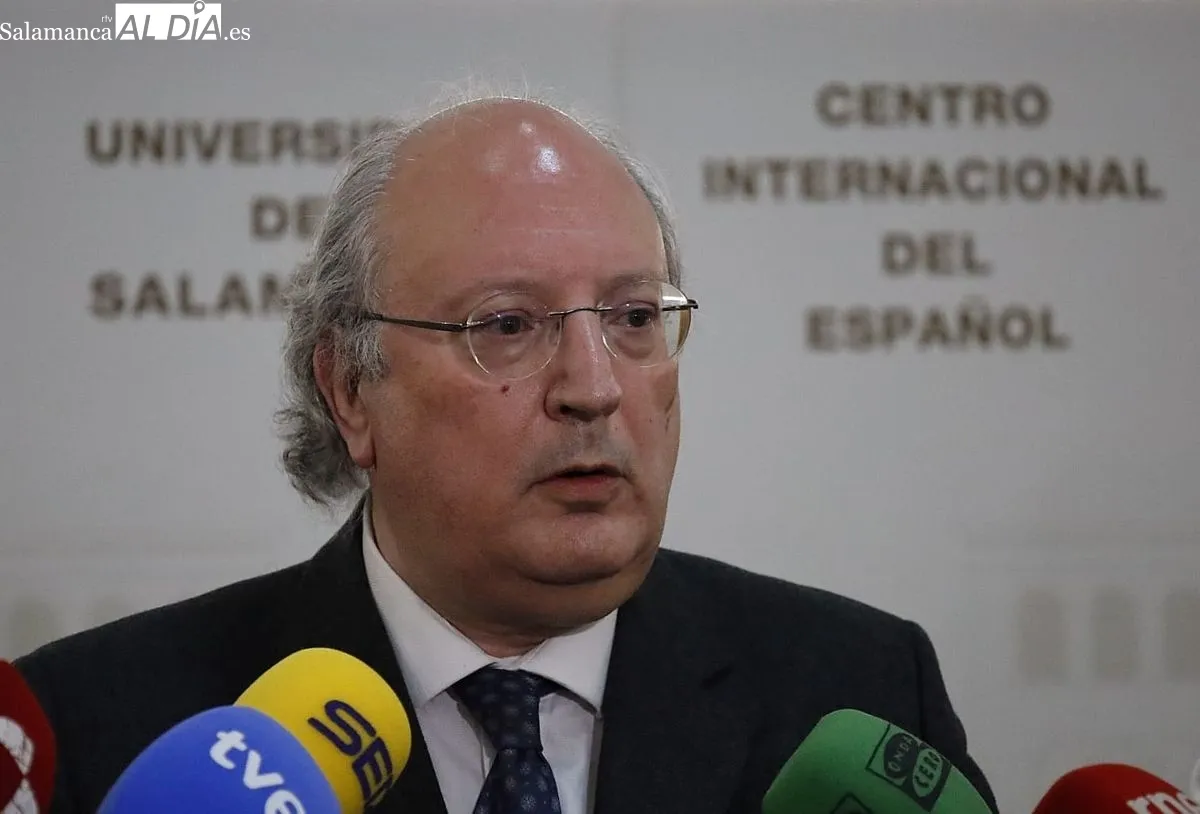 La Universidad de Salamanca presentaba su Plan Estratégico a la sociedad civil en el Centro Internacional del Español. Foto de David Domínguez