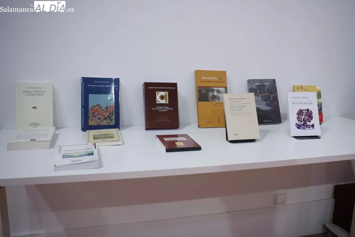 La Universidad de Salamanca recibe una donación de libros del poeta Antonio Colinas. Foto de Ángel Puma
