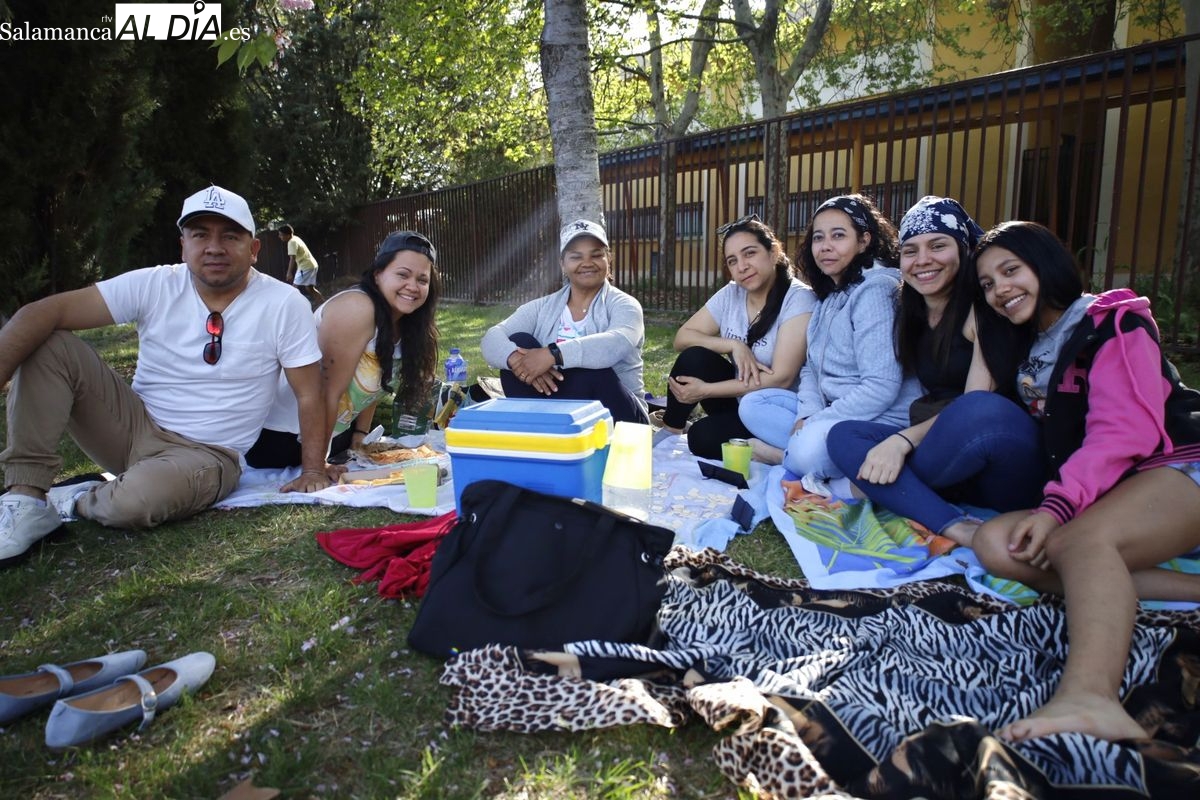 Lunes de Aguas en el parque Würzburg de Salamanca