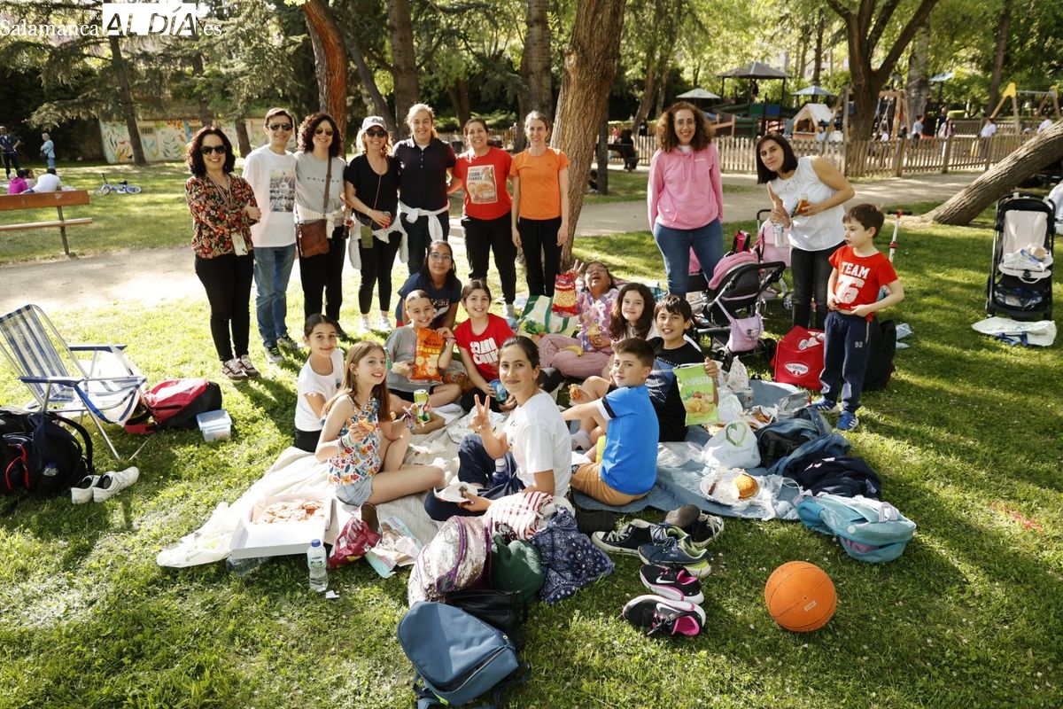 Lunes de Aguas en el parque de los Jesuitas y Huerta Otea de Salamanca