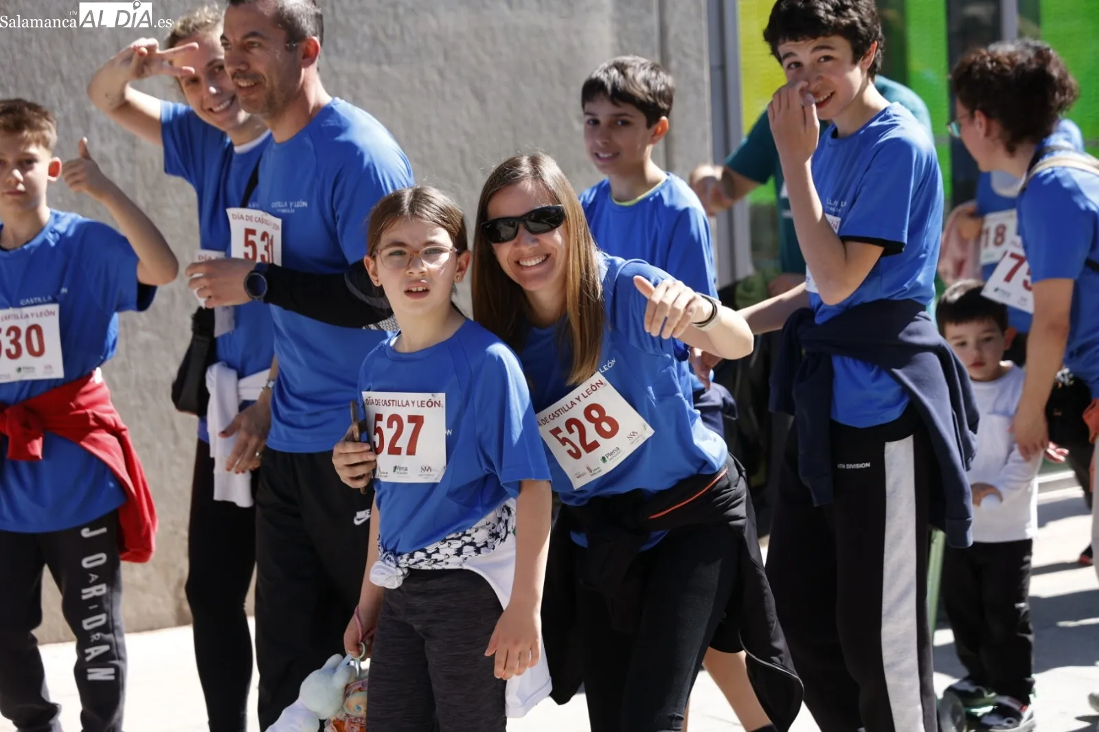 Marcha solidaria Día de Castilla y León | Fotos: David Sañudo