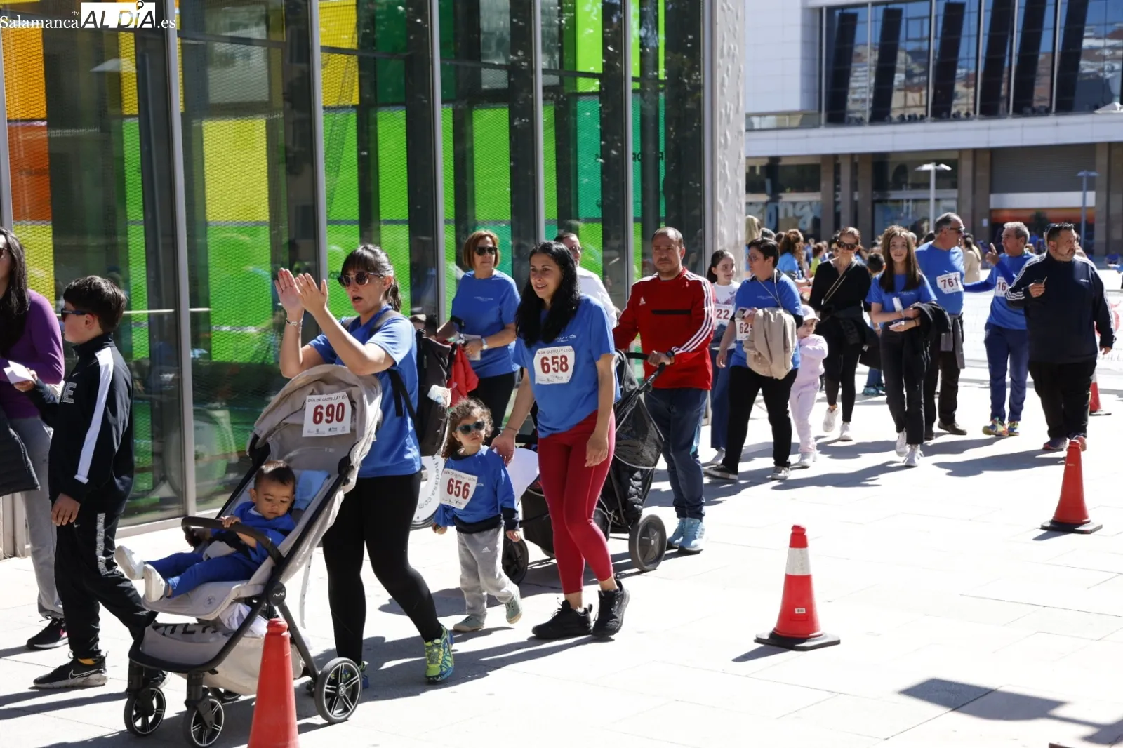 Marcha solidaria Día de Castilla y León | Fotos: David Sañudo