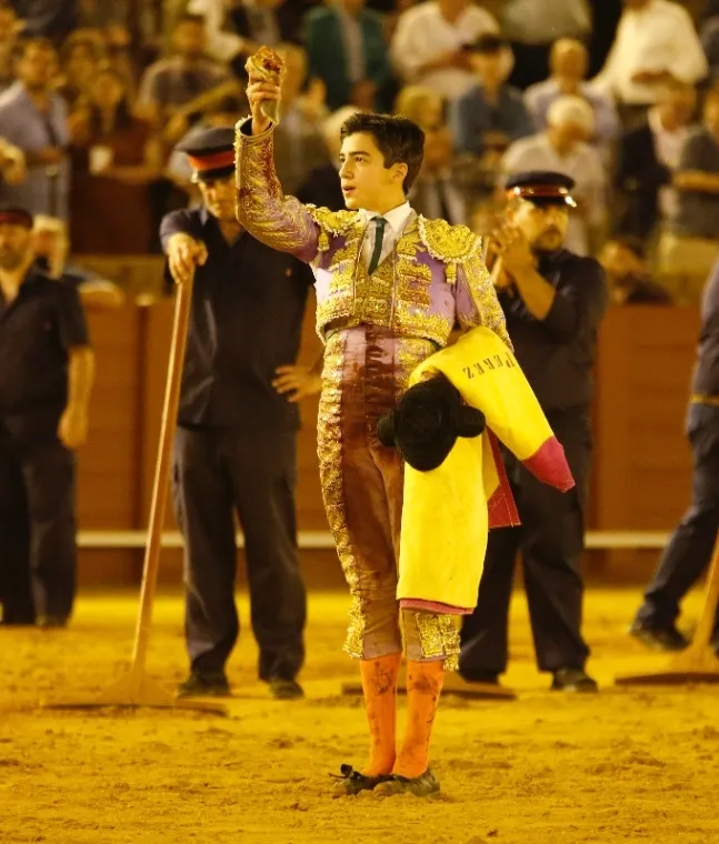 Marco Pérez en La Maestranza | Fotos: Empresa Pagés 