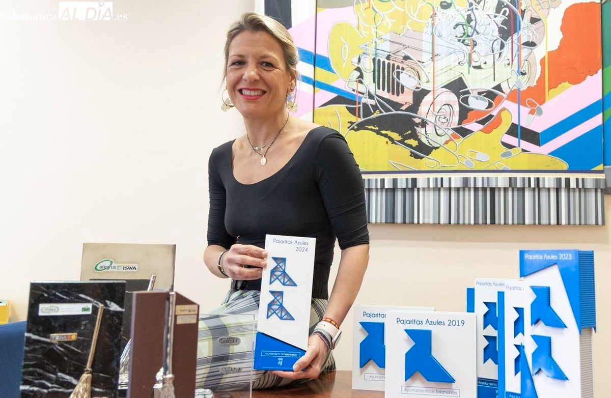 La concejal de Medio Ambiente de Salamanca explica las claves del incremento del reciclaje en la ciudad