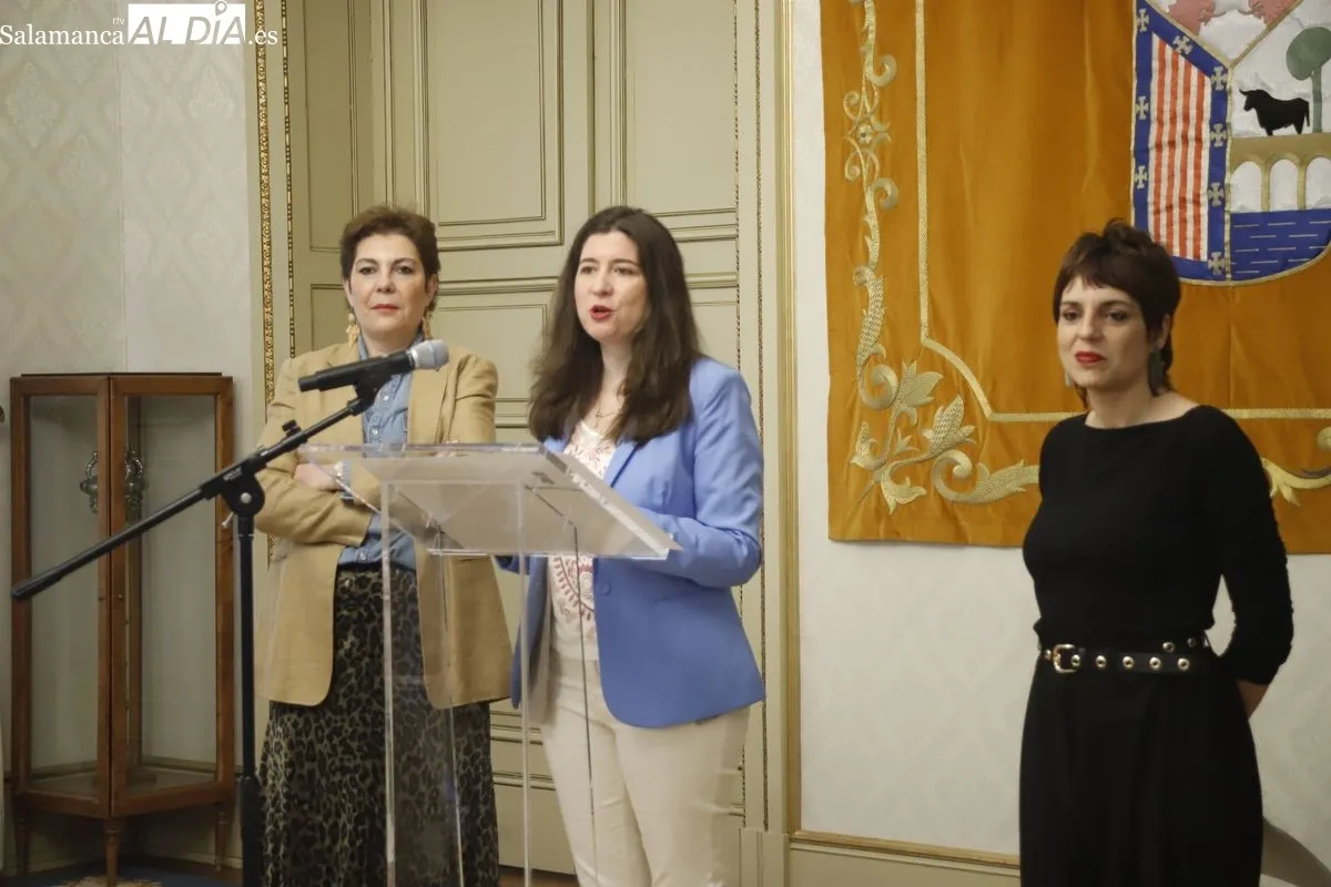 Presentación en el Ayuntamiento de Salamanca del IX Encuentro Nacional de Escuelas de Segunda Oportunidad. Foto de Ángel Puma