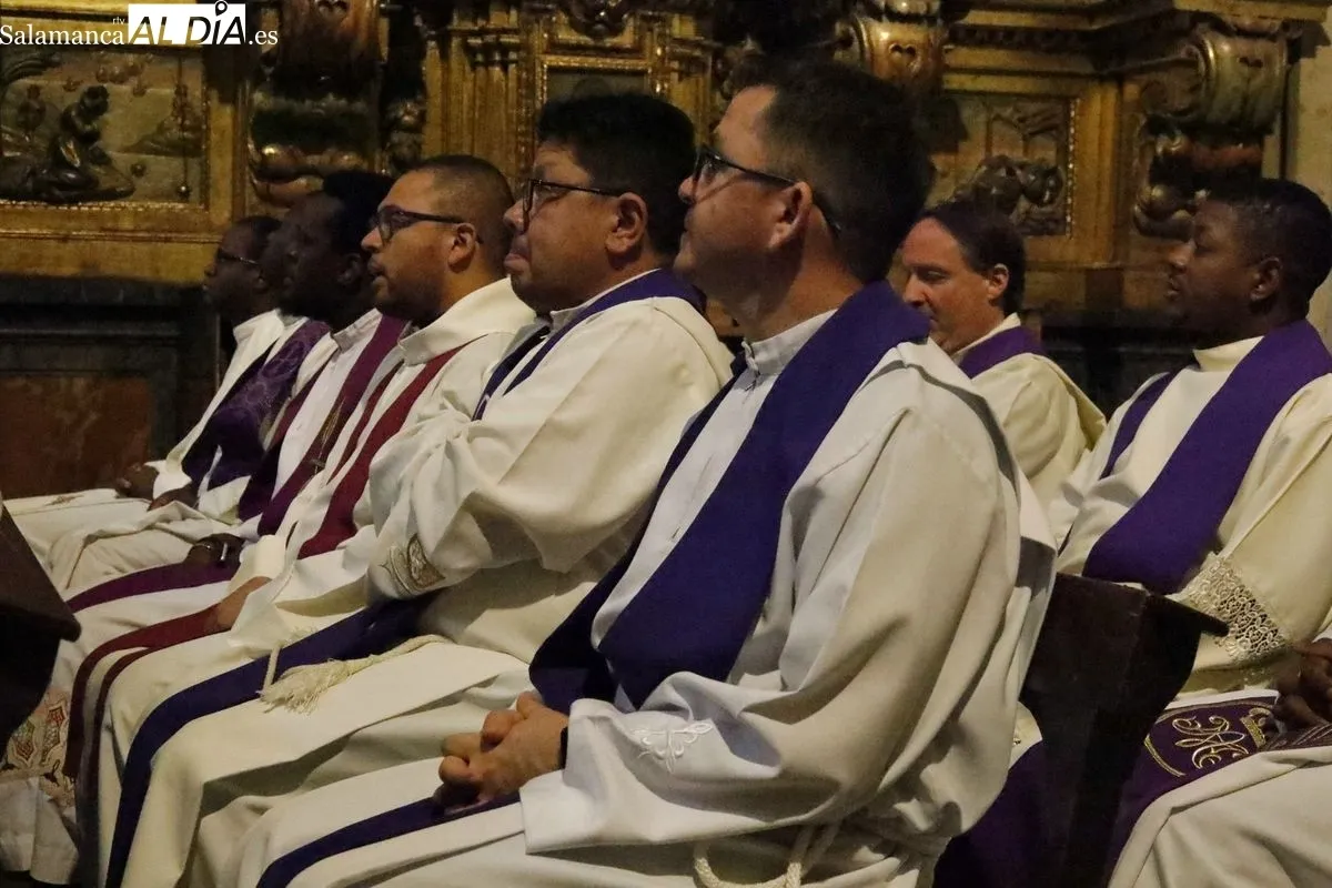 Misa funeral por el Papa Francisco en La Clerecía. Foto de David Domínguez