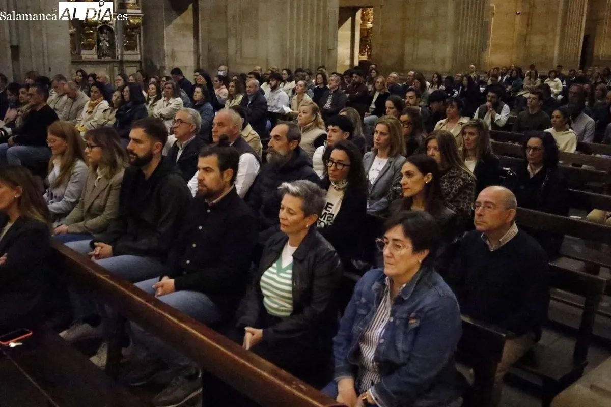 Misa funeral por el Papa Francisco en La Clerecía. Foto de David Domínguez