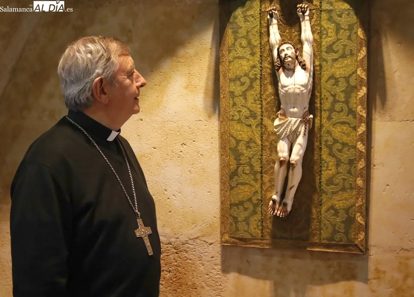 Mons. José Luis Retama, obispo de las Diócesis de Salamanca y Ciudad Rodrigo | FOTOS: David Domínguez 
