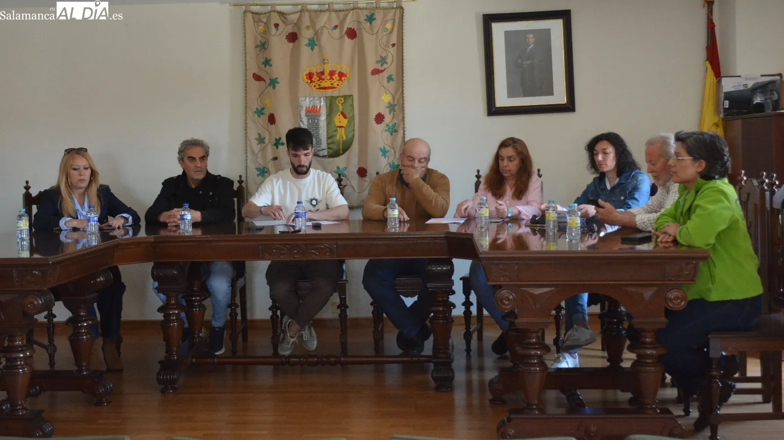 Nuevo equipo de gobierno del Ayuntamiento de Lumbrales, tras la aprobación de delegaciones