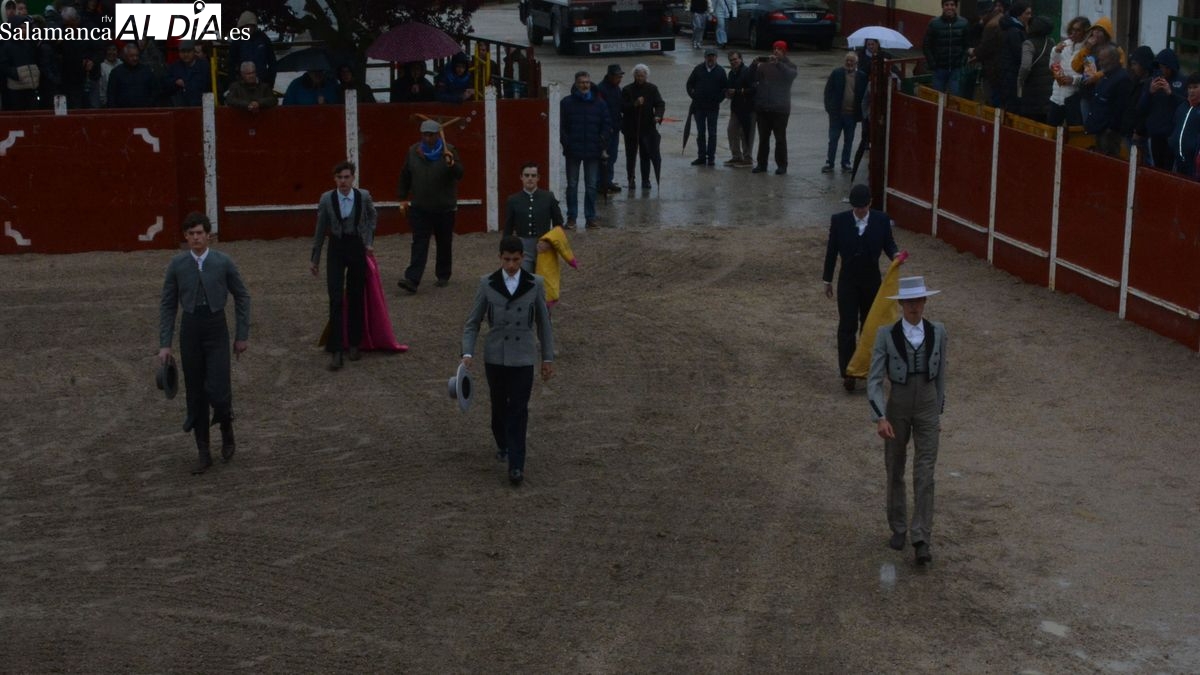 Animado festejo taurino en las fiestas de San Jorge de Olmedo de Camaces