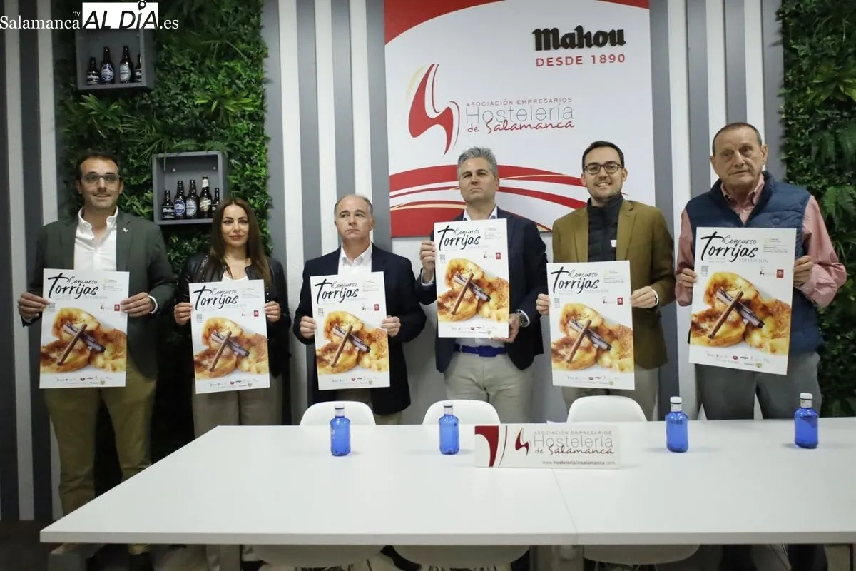 Presentación de la VIII Ruta de Torrijas de Salamanca en la Asociación de Empresarios Salmantinos de Hostelería