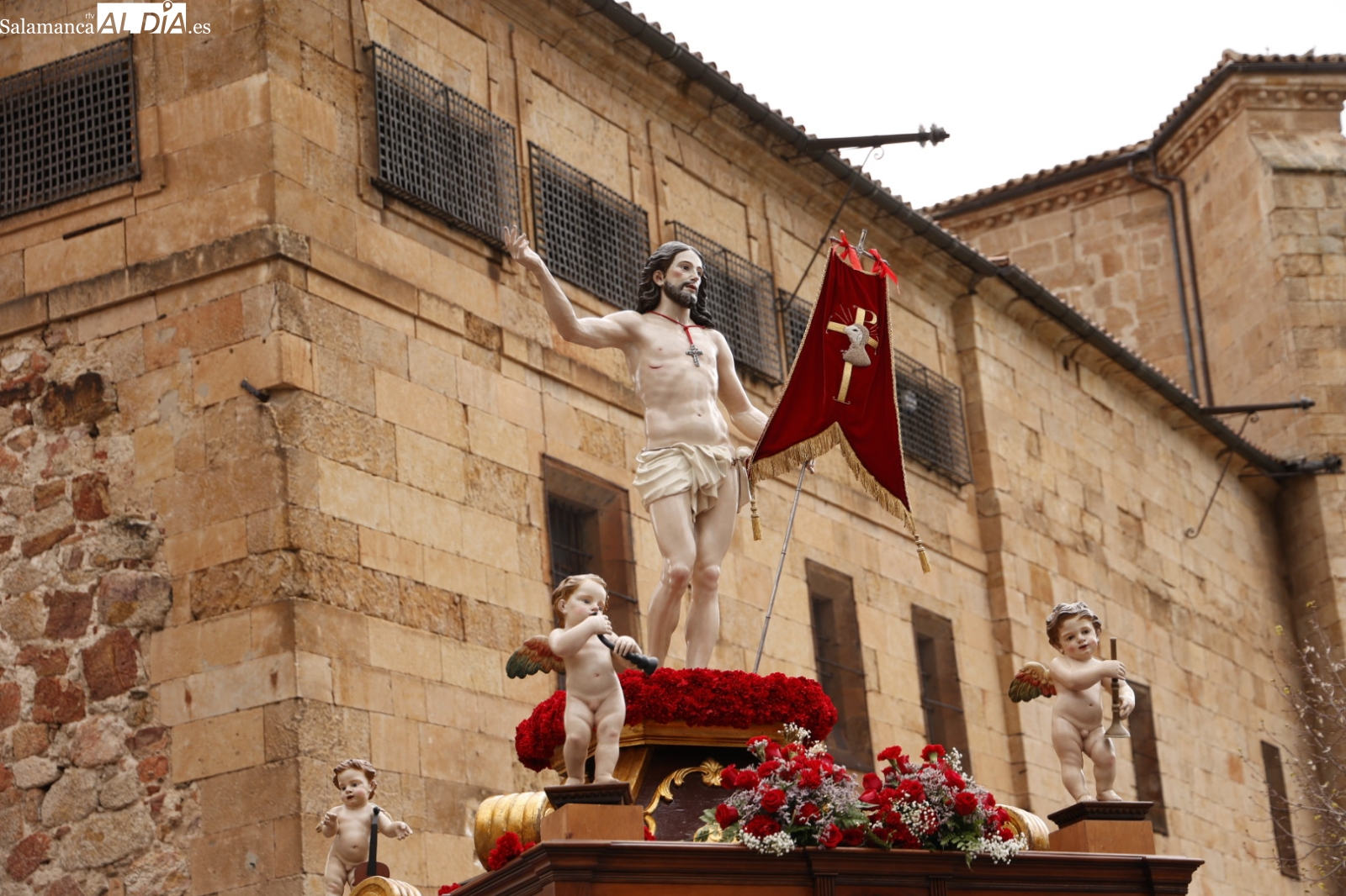 Procesión de Jesús Resucitado en Salamanca