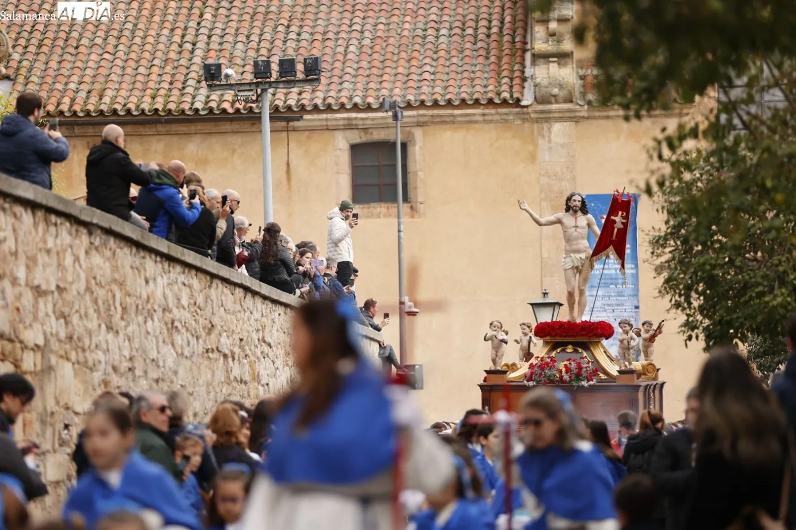Procesión de Jesús Resucitado en Salamanca | Fotos: David Sañudo