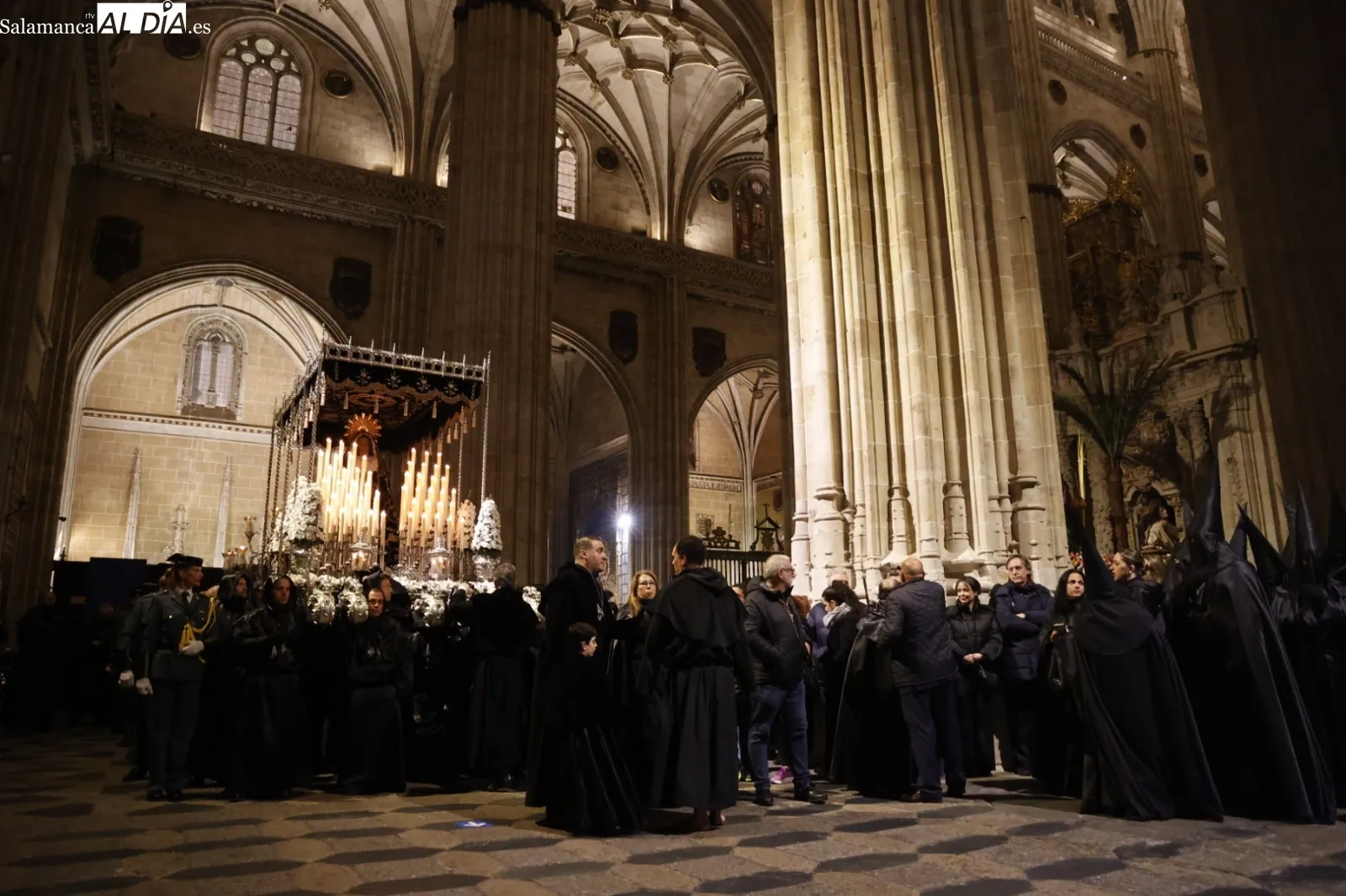 Suspensión de la procesión de La Soledad en Salamanca | Fotos: David Sañudo