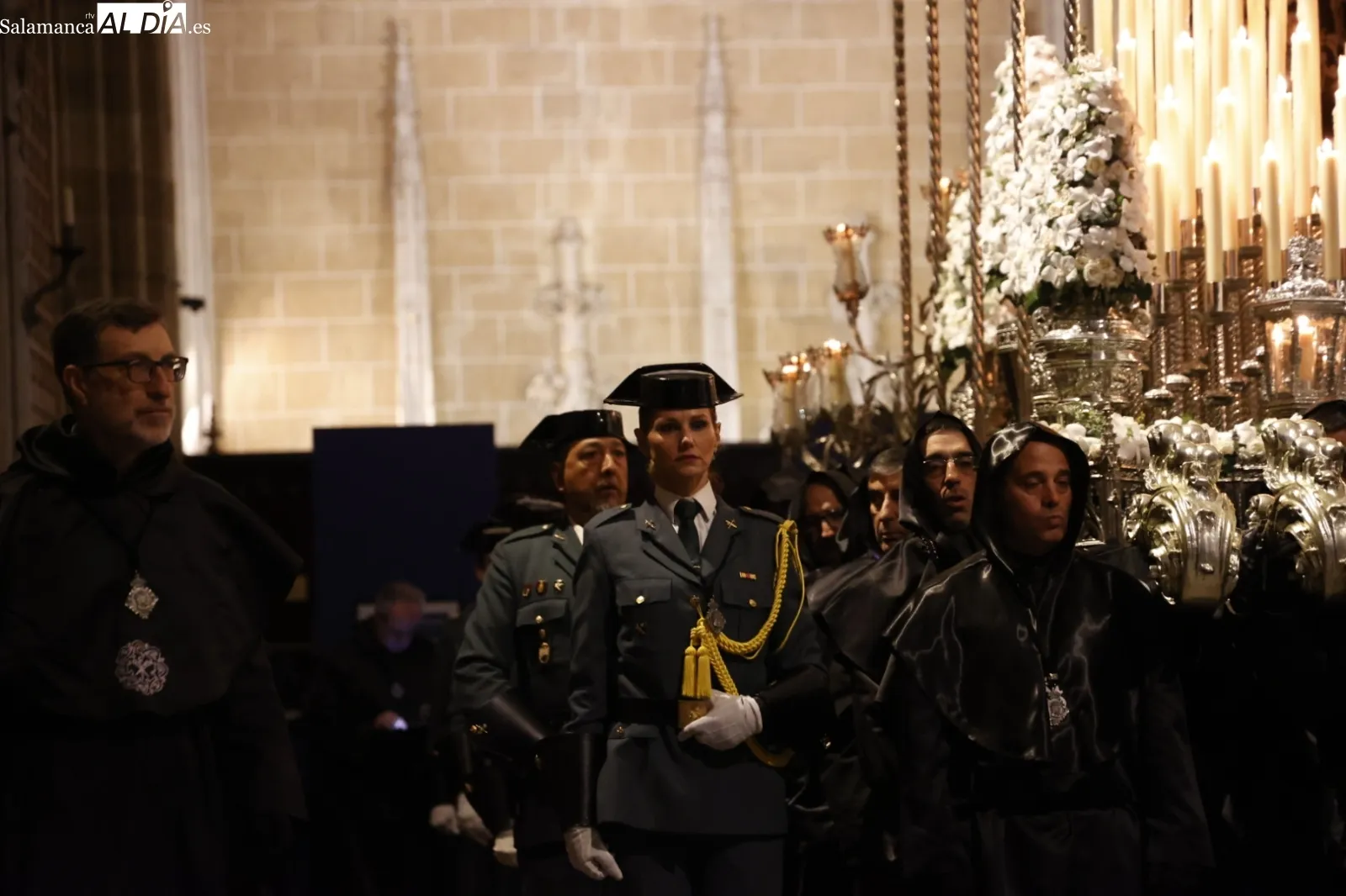 Suspensión de la procesión de La Soledad en Salamanca | Fotos: David Sañudo