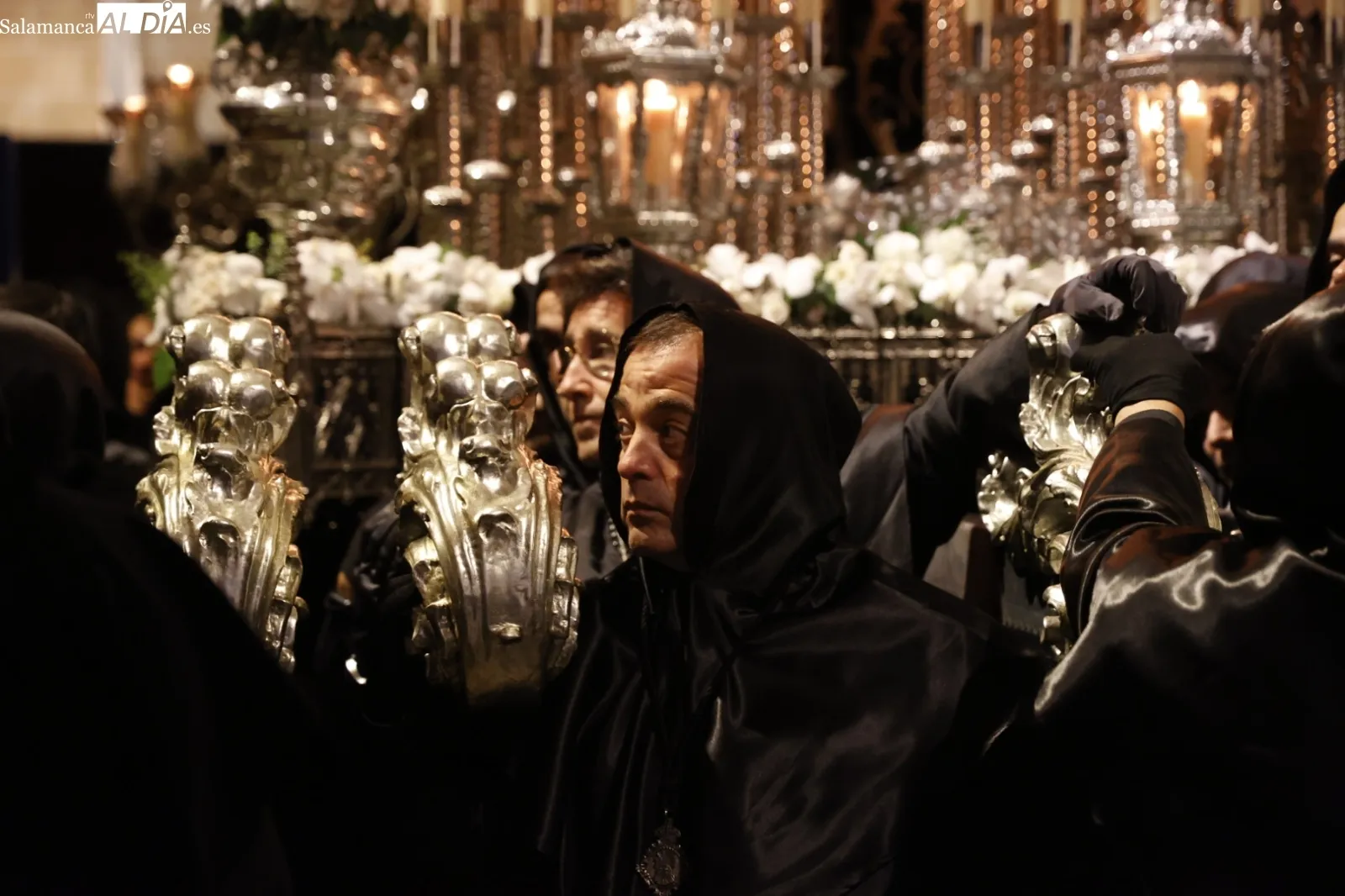 Suspensión de la procesión de La Soledad en Salamanca | Fotos: David Sañudo