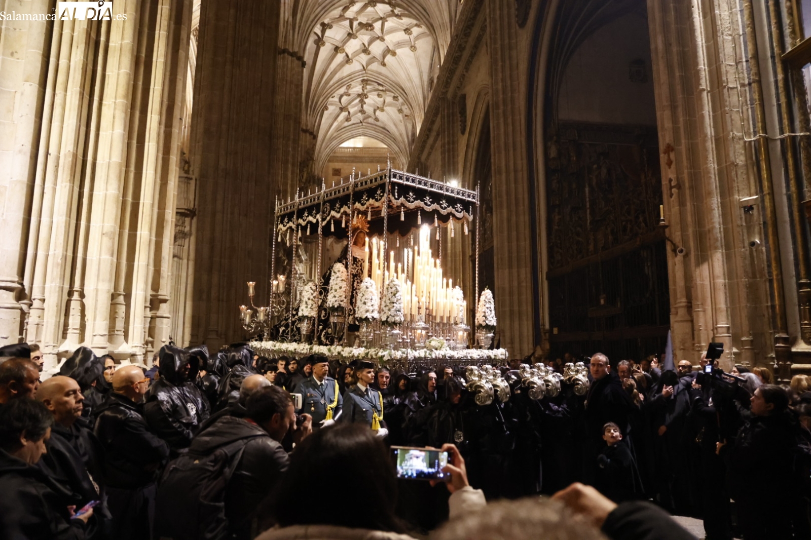 Suspensión de la procesión de la Soledad en Salamanca