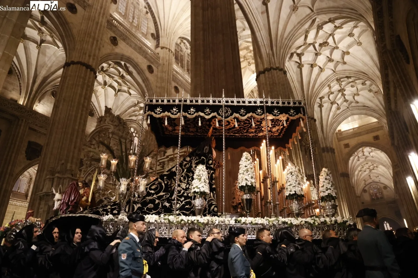 Suspensión de la procesión de La Soledad en Salamanca | Fotos: David Sañudo