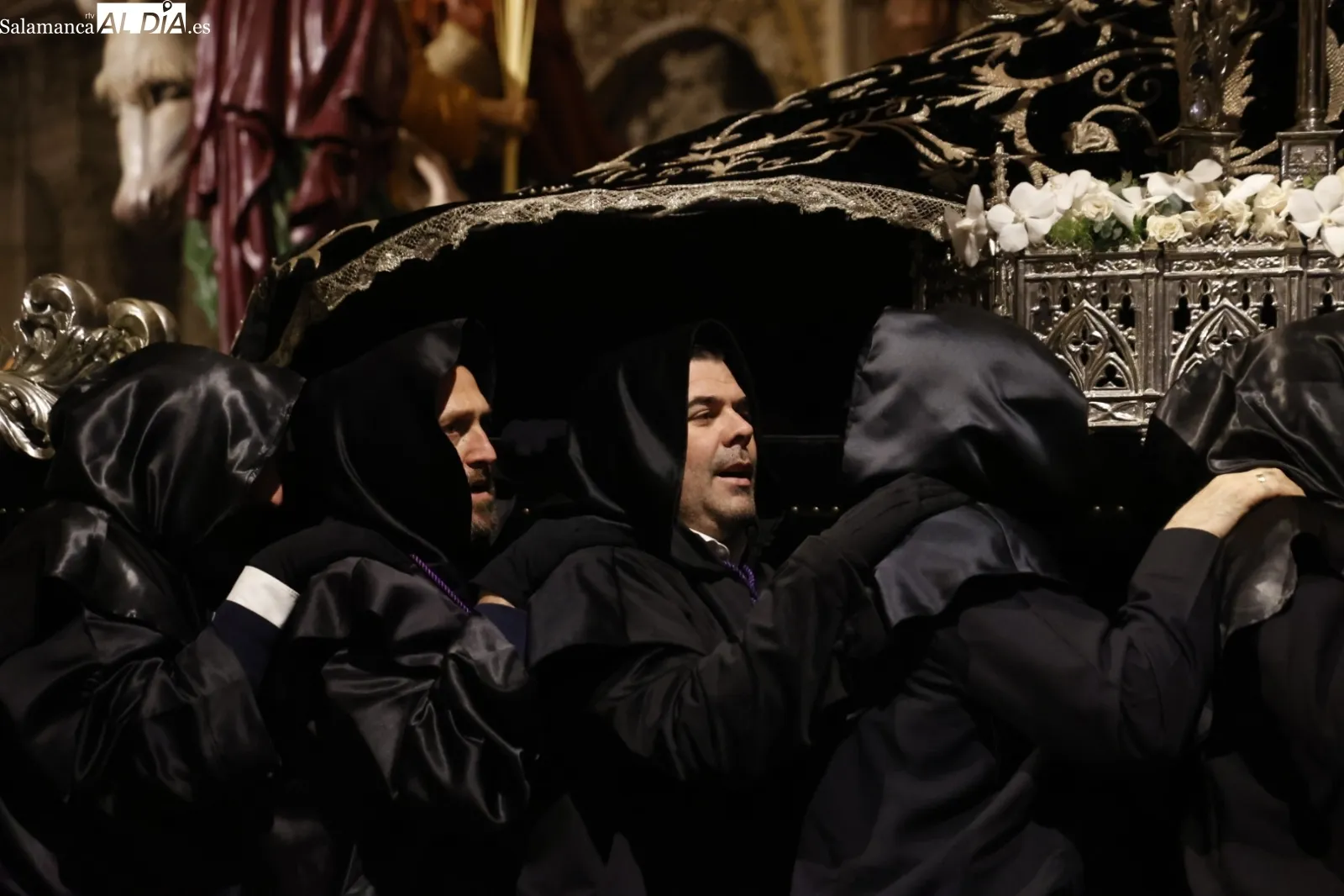 Suspensión de la procesión de La Soledad en Salamanca | Fotos: David Sañudo