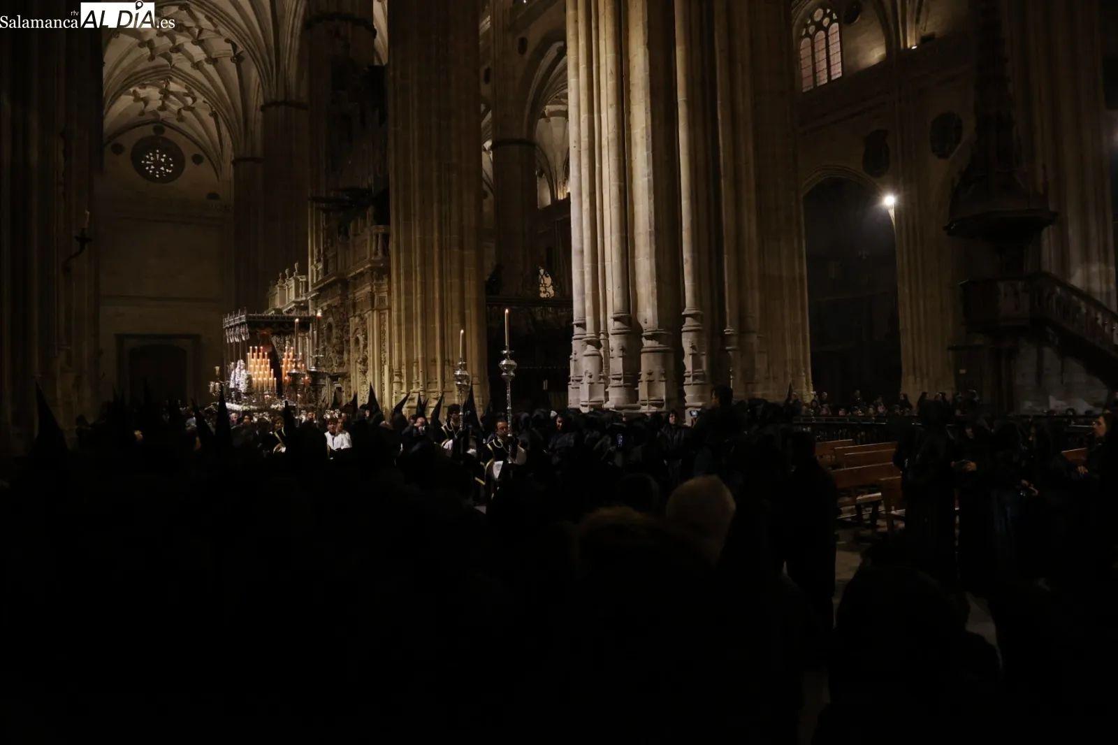 Suspensión de la procesión de La Soledad en Salamanca | Fotos: David Sañudo