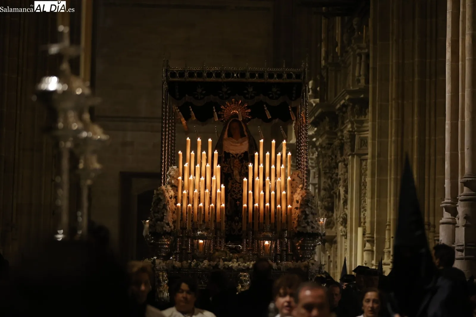 Suspensión de la procesión de La Soledad en Salamanca | Fotos: David Sañudo