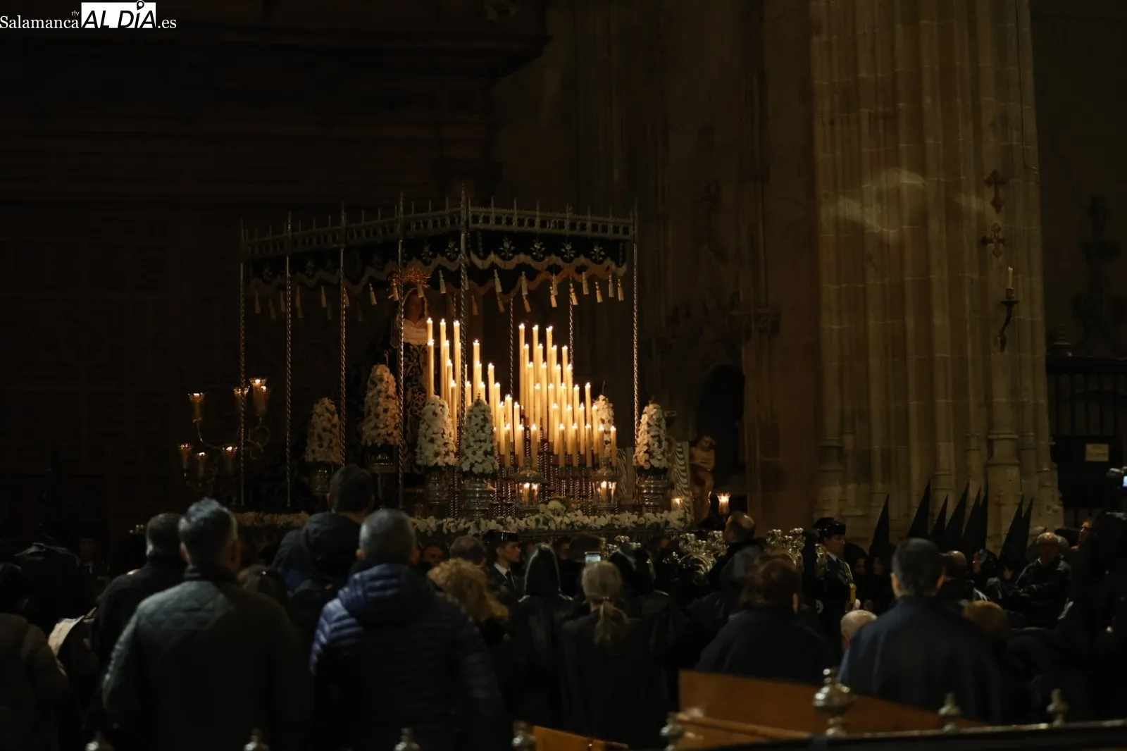 Suspensión de la procesión de La Soledad en Salamanca | Fotos: David Sañudo