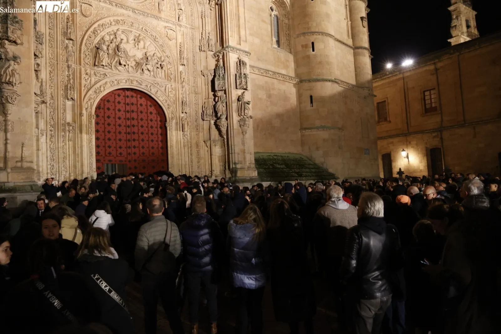 Suspensión de la procesión de La Soledad en Salamanca | Fotos: David Sañudo