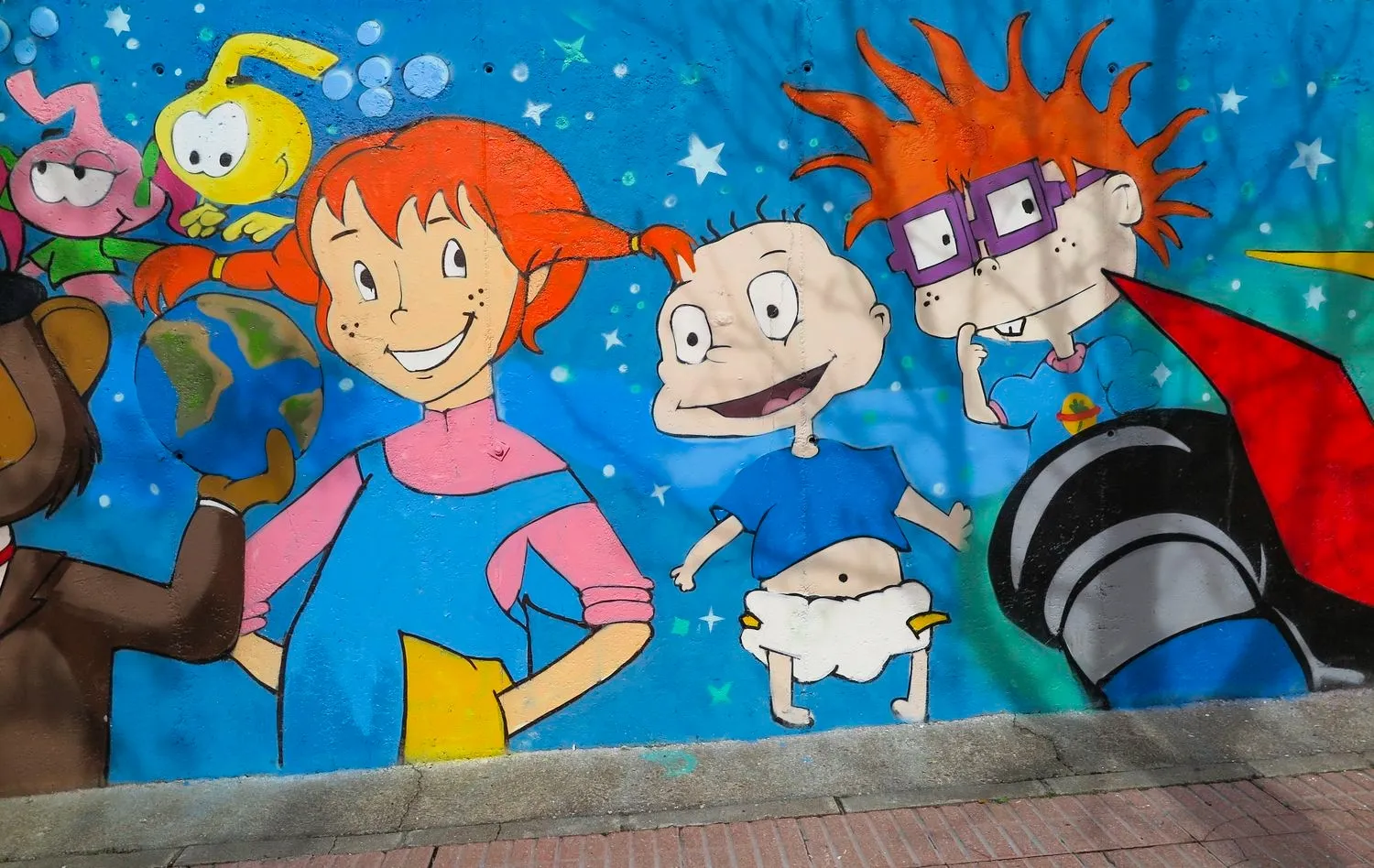 Pinturas murales, Santa Marta de Tormes. Foto de Manuel Lamas