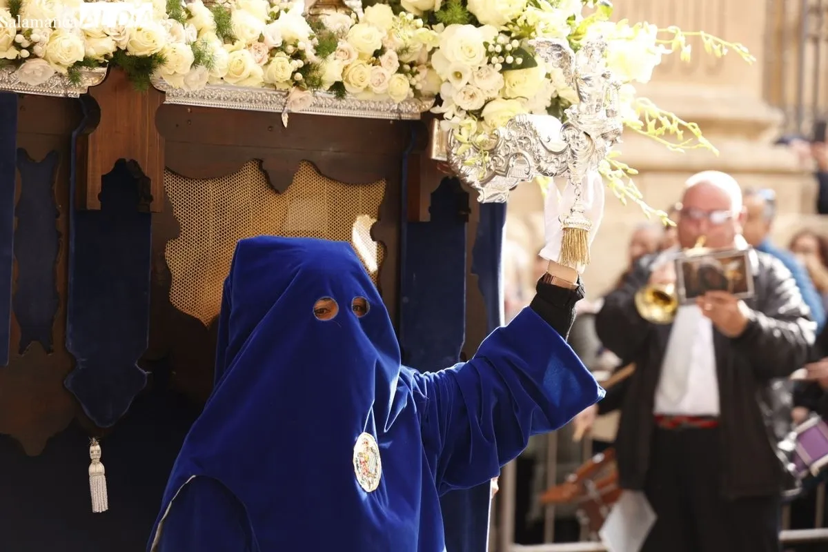 Procesión de la Hermandad Sacramental, Mercedaria y de Penitencia de Nuestro Padre Jesús Despojado de sus Vestiduras y María Santísima de la Caridad y del Consuelo. Fotos: David Sañudo