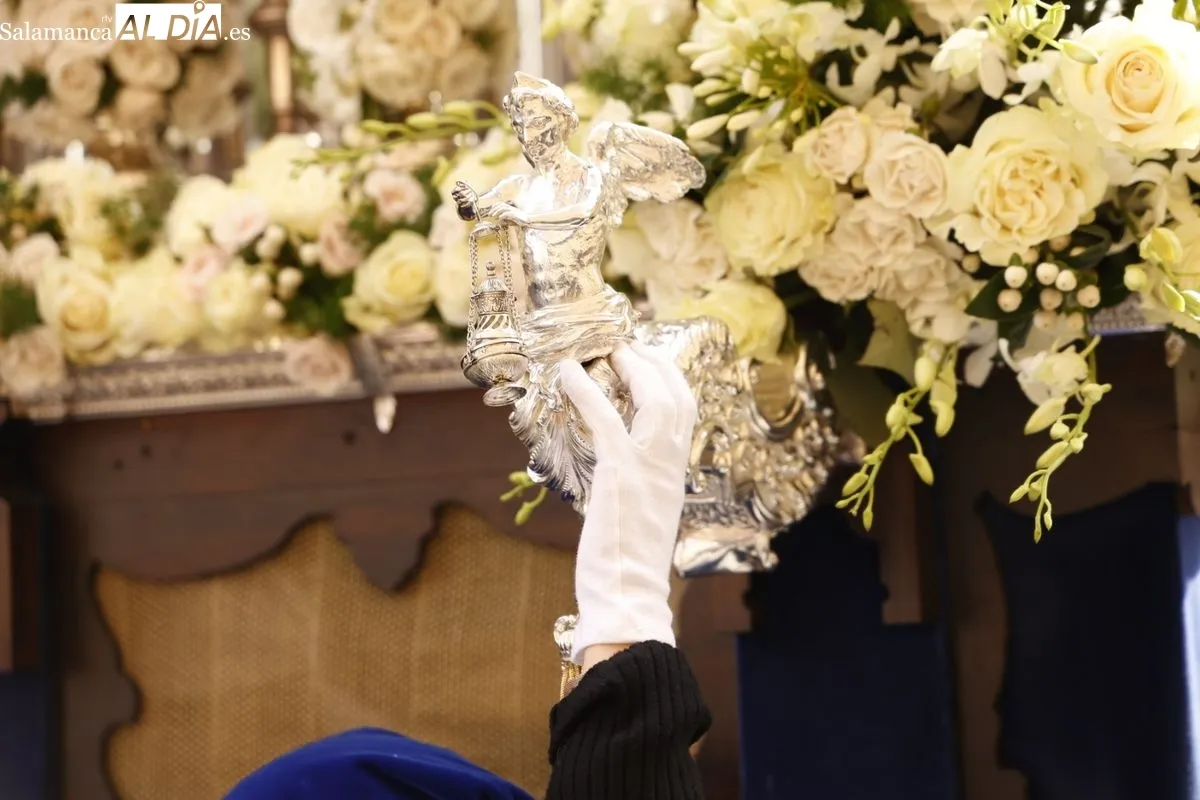 Procesión de la Hermandad Sacramental, Mercedaria y de Penitencia de Nuestro Padre Jesús Despojado de sus Vestiduras y María Santísima de la Caridad y del Consuelo. Fotos: David Sañudo