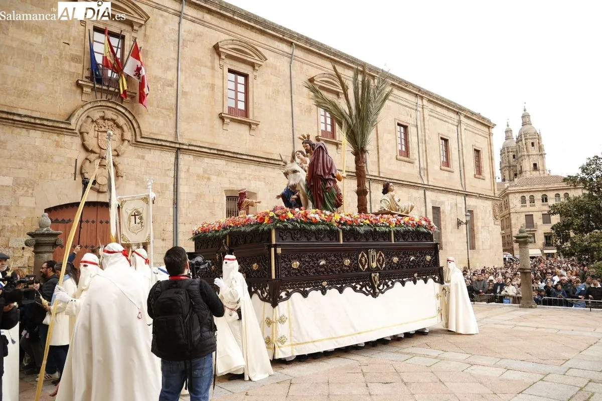 Procesión de La Borriquilla en Salamanca. Fotos: David Sañudo