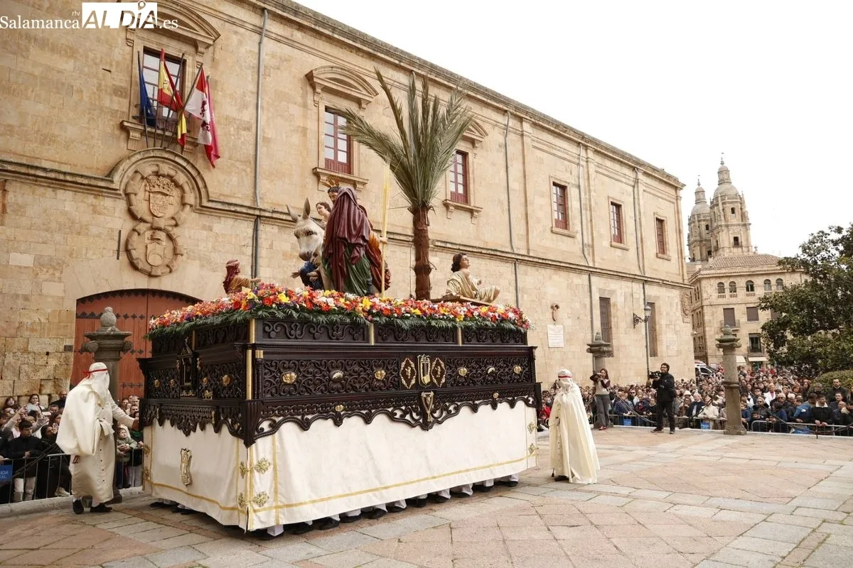 Procesión de La Borriquilla en Salamanca. Fotos: David Sañudo