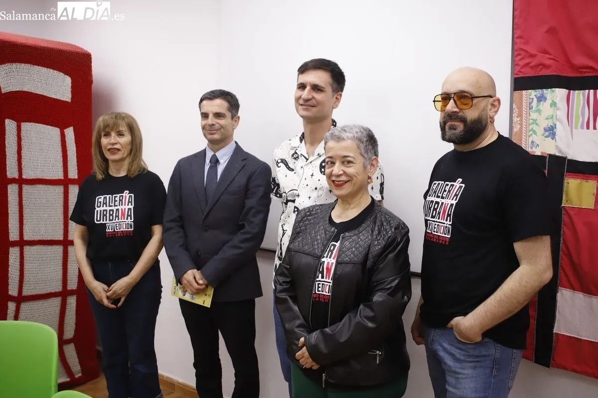 Presentación de la XV Galería Urbana del Barrio del Oeste. Foto de Ángel Puma