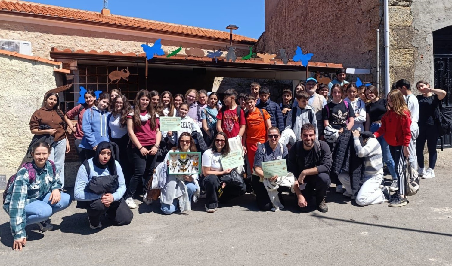 La Casa Museo de los Insectos de Puebla de Azaba recibe a su visitante numero 1.000
