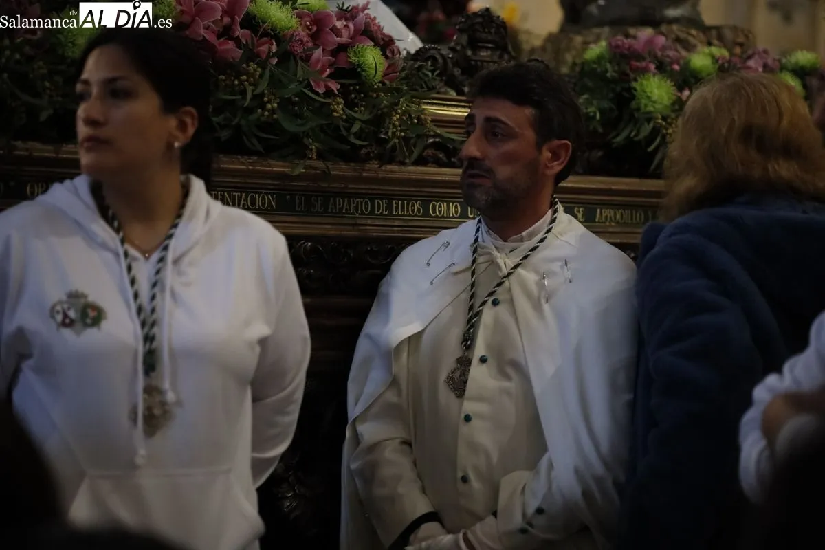 Cancelada la Oración de Jesús en el Huerto de los Olivos en Salamanca. Fotos: David Domínguez