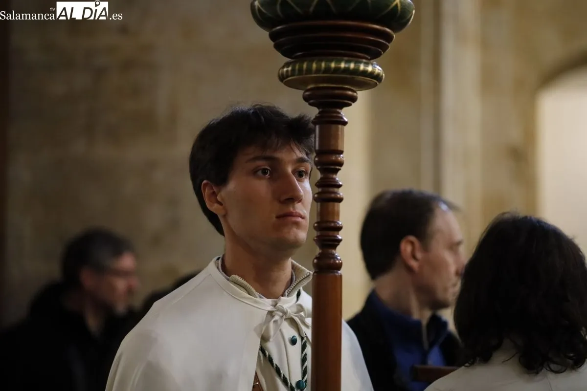 Cancelada la Oración de Jesús en el Huerto de los Olivos en Salamanca. Fotos: David Domínguez