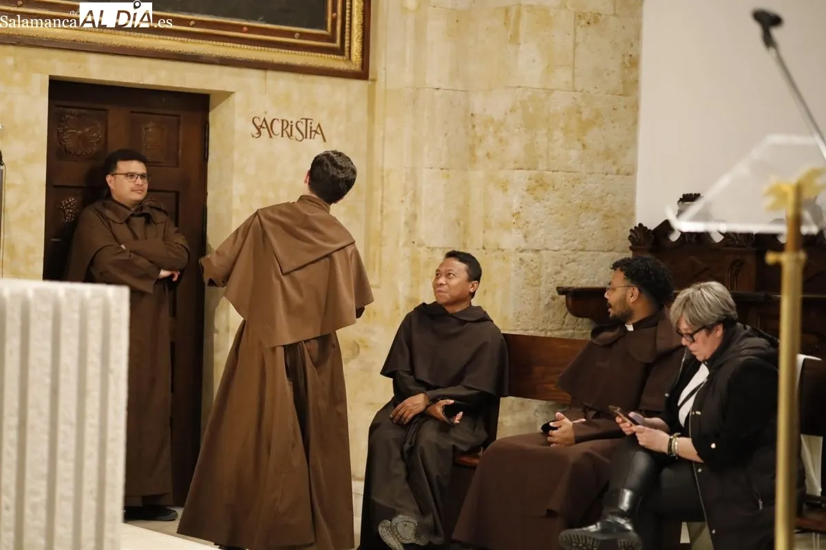Cancelada la Oración de Jesús en el Huerto de los Olivos en Salamanca. Fotos: David Domínguez