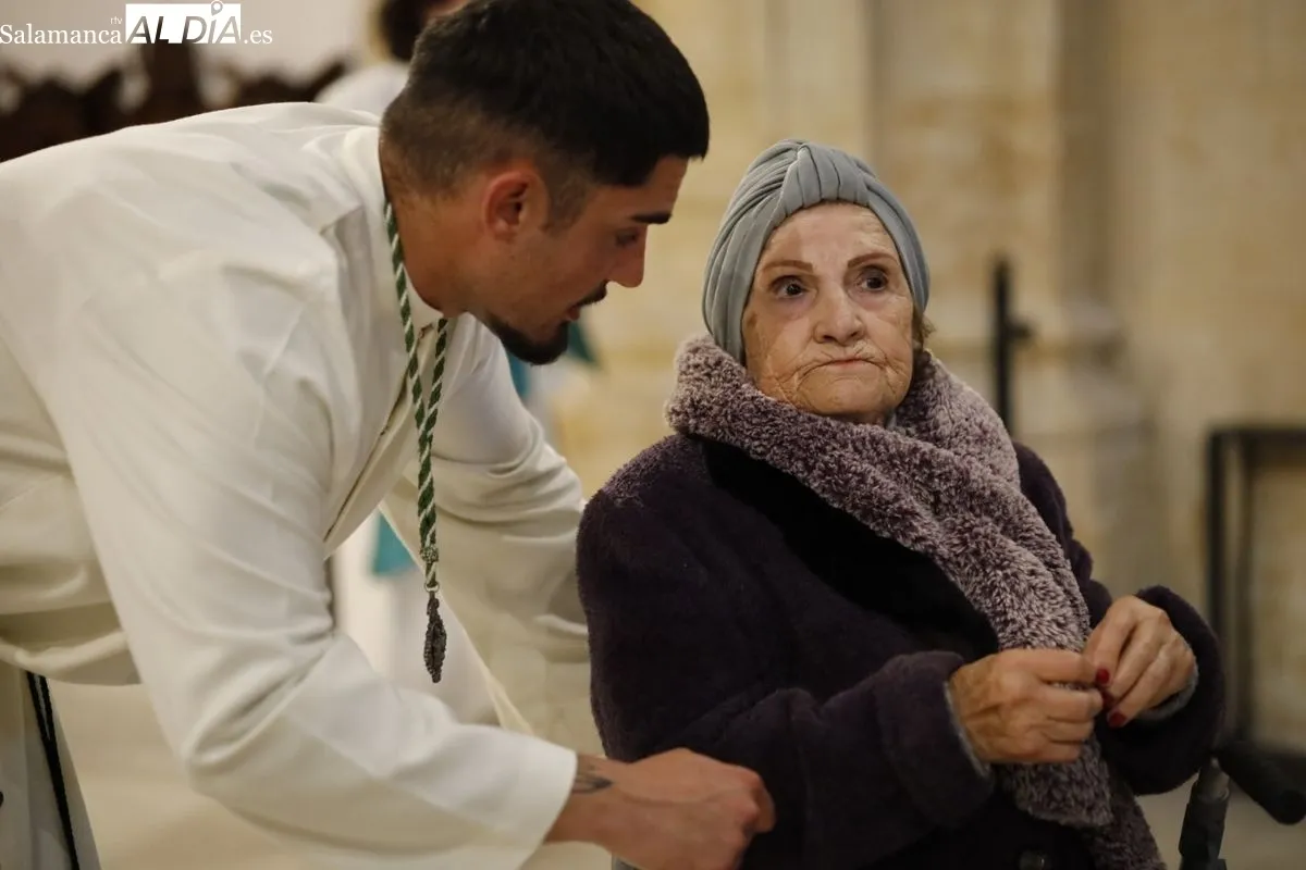 Cancelada la Oración de Jesús en el Huerto de los Olivos en Salamanca. Fotos: David Domínguez