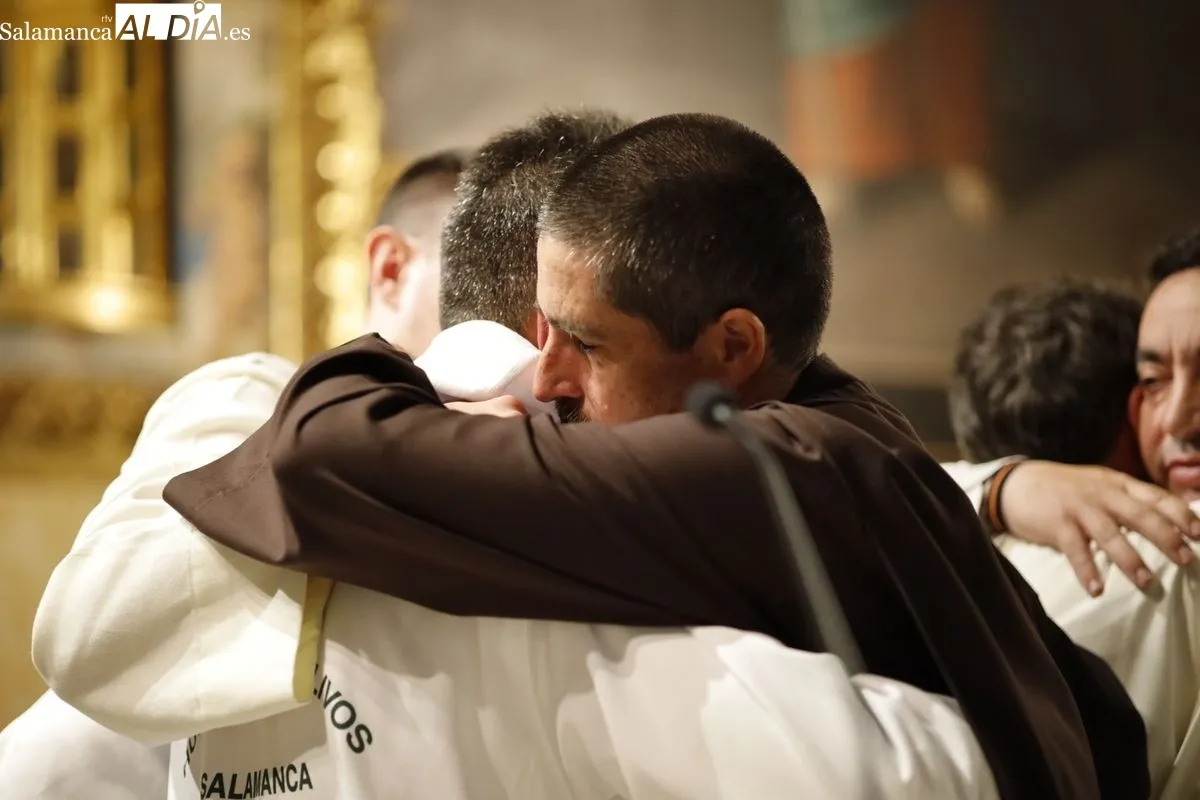 Cancelada la Oración de Jesús en el Huerto de los Olivos en Salamanca. Fotos: David Domínguez