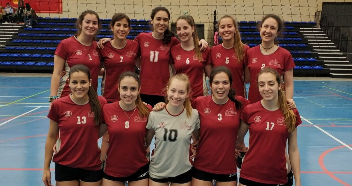 El equipo de voleibol de la USAL, campeón de la Copa Castilla y León