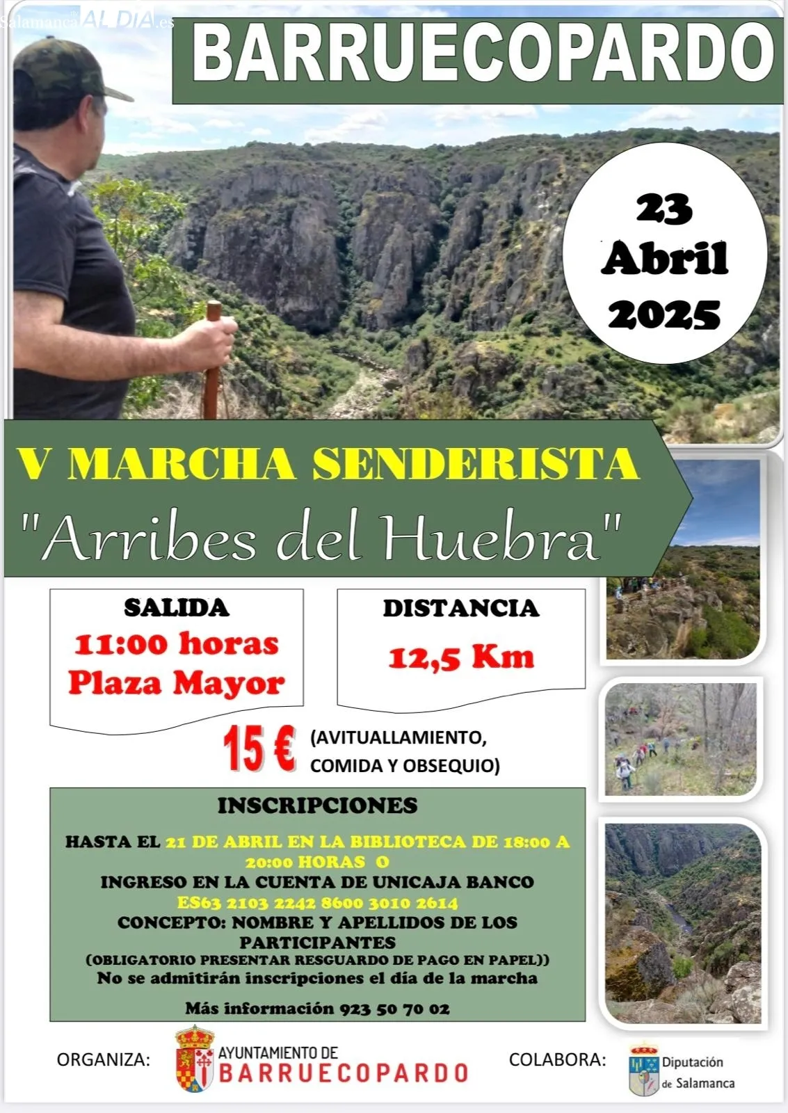 Barruecopardo se prepara para su quinta marcha senderista 