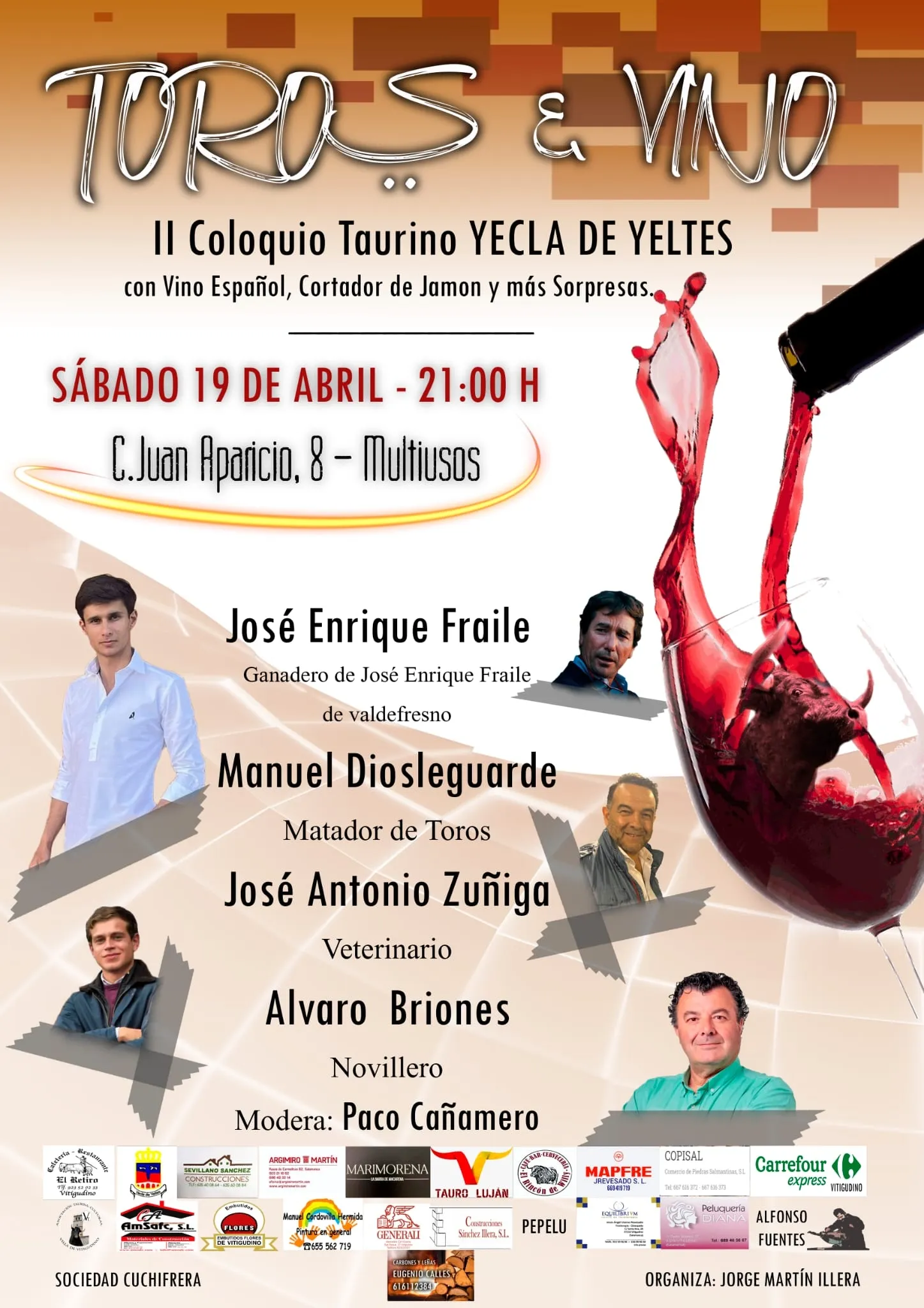 Foto 2 - Yecla de Yeltes acoger&aacute; el II Coloquio Taurino con un cartel que promete