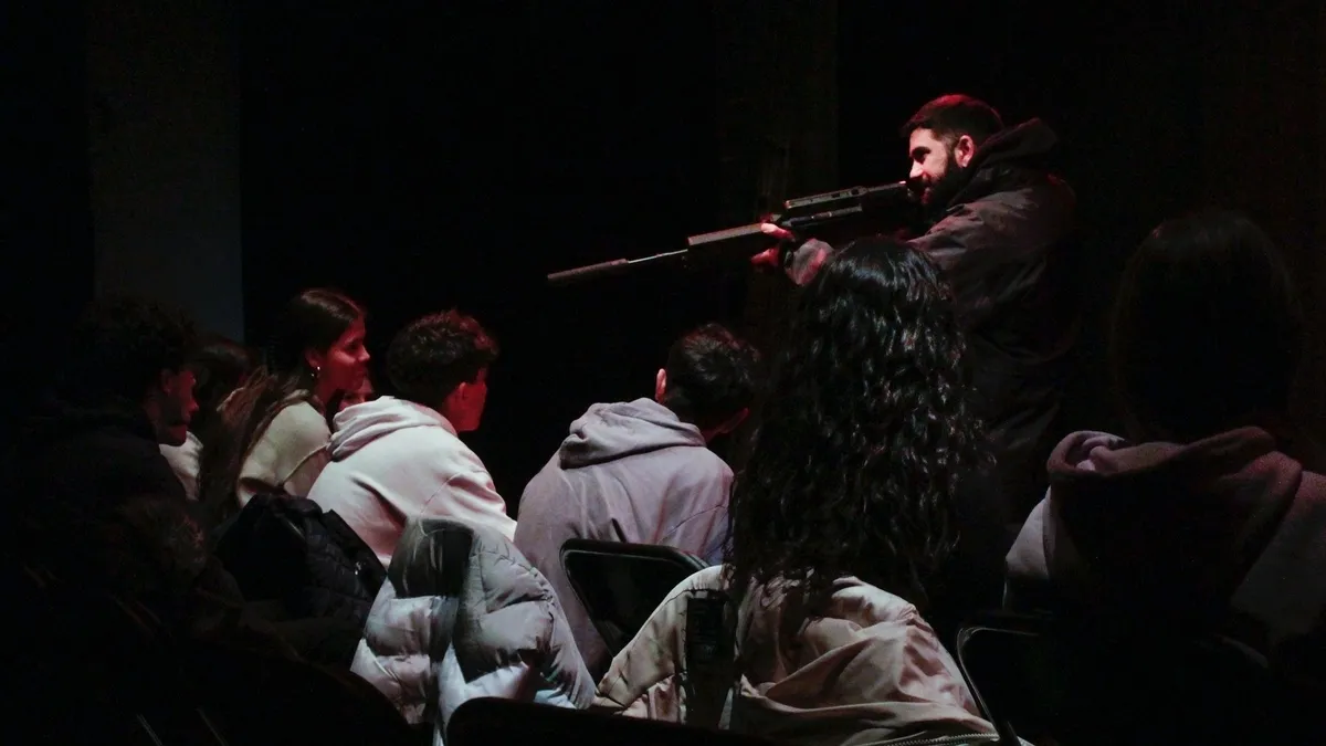 Jornada de microteatro en Monleras para denunciar el acoso escolar y la violencia machista