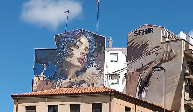 VÍDEO Y FOTOS | Así luce el nuevo mural en el barrio del Oeste